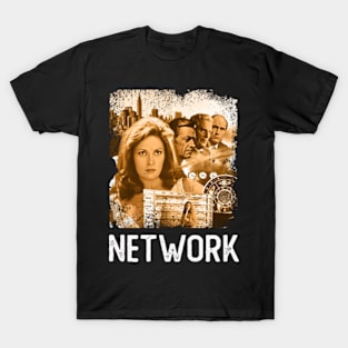 Faye Dunaway Finesse NETWORKs Film Tees, Unleash Diana Christensen's Ambition in Style T-Shirt